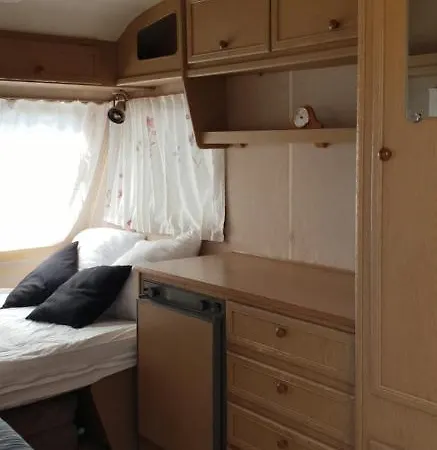 coté plage caravane Vias Extérieur photo