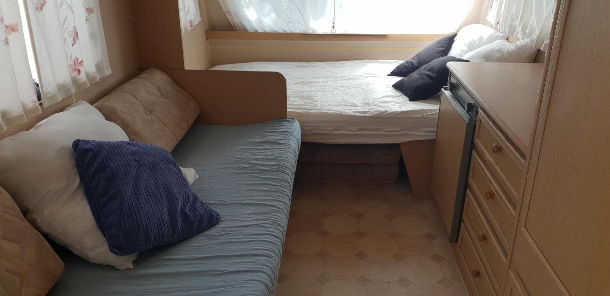 Campsite Cote Caravane Front De